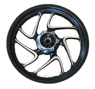 Front-Alloy Wheel Diamond Cut